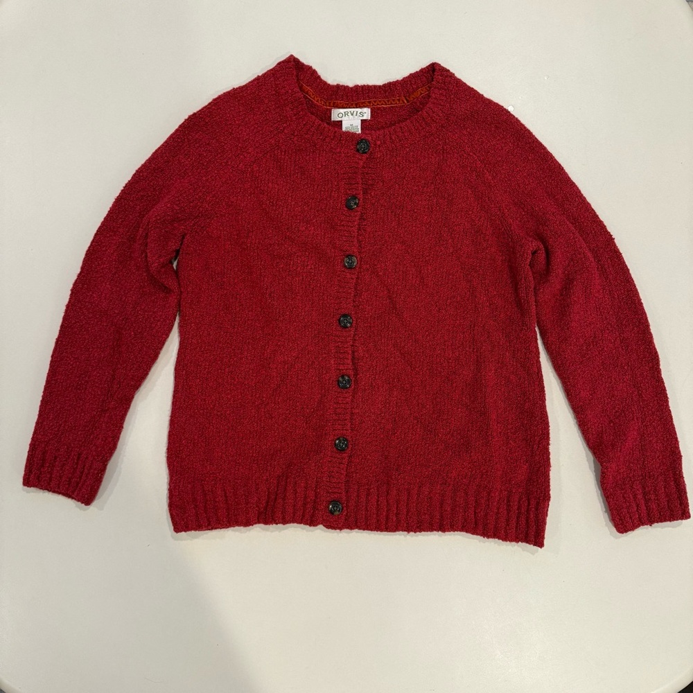 VINTAGE - Orvis cardigan sz M